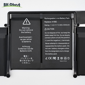 BK-Dbest Usine En Gros Batterie D'ordinateur Portable A1502 pour MacBook Pro <span class=keywords><strong>13</strong></span> <span class=keywords><strong>Pouces</strong></span> <span class=keywords><strong>Retina</strong></span> <span class=keywords><strong>Début</strong></span> <span class=keywords><strong>2015</strong></span> A1582 - Product Image 5