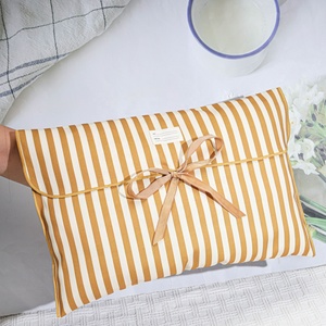 Personalized Label Custom Digital Cotton Twill Dust Bag Natural Stripe Cotton Flap Clothes Shoe Handbag Hair <strong>Envelope</strong> Dust Bag - Product Image 5