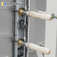 Machine à griller le poulet au gaz commerciale pour restaurant, rôtissoire verticale en acier inoxydable à 6 broches, four à rôtir automatique pour poulet