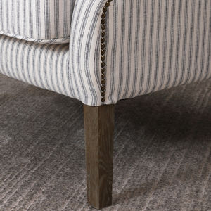 Sillón de sofá individual moderno con respaldo de ala, sillas decorativas de ocio de tela baratas para sala de estar o dormitorio, muebles para el hogar - Product Image 6