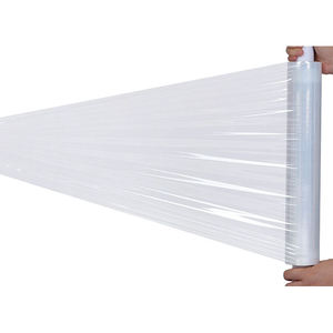 <span class=keywords><strong>Pellicola</strong></span> Estensibile in PE 50cm <span class=keywords><strong>Trasparente</strong></span> Elastica per Uso Industriale e Agricolo Rotolo per Imballaggio Film Plastico Nero - Product Image 5