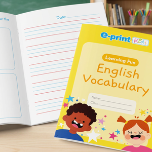 Libro de Palabras Cotidianas en Inglés para Niños de 3 a 6 Años, Impresión Electrónica, 4 Líneas, Tamaño A5 - Product Image 3