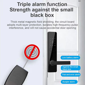 Cerradura Inteligente Biométrica Digital <span class=keywords><strong>para</strong></span> Puerta con Almacenamiento en la Nube, Wi-Fi y <span class=keywords><strong>para</strong></span> la Aplicación Ttlock, Contraseña/Tarjeta/Llave <span class=keywords><strong>para</strong></span> Puertas - Product Image 4