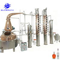 Équipement de distillation d'alcool semi-automatique électrique domestique, alambic à whisky en acier inoxydable, haute efficacité pour la vinification 3