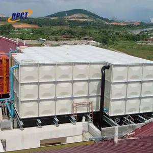 Large 100m3 Farm Use Factory Whole Sale GRP Water Tank Model FRP GRP Water Tanks