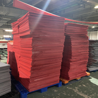 Fabricant de panneaux creux personnalisés, épaisseur 2 mm, imperméable, découpable, polypropylène corrugé, vente en gros, feuille de correx, feuille de coreplast