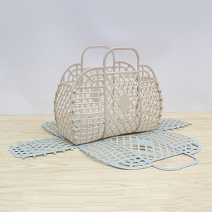 Cesto da <span class=keywords><strong>bagno</strong></span> in plastica a forma di diamante cesto di plastica per detriti di plastica cesto portaoggetti da <span class=keywords><strong>bagno</strong></span> - Product Image 2