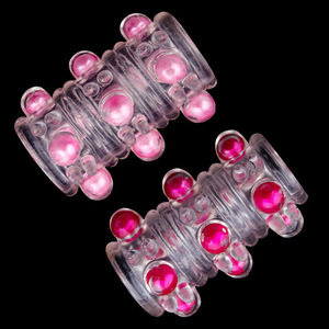 Pearl Penis Enlargement <b>Ring</b> 12 Dragon Ball Set Silicone Adult Sex Toy For <b>Couples</b> Mixed Colors - Product Image 3