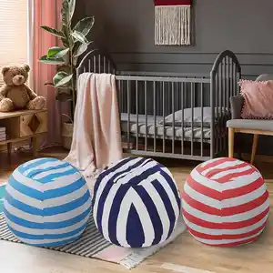 Kinder-Spielzeug gefüllte Tierspielzeug Aufbewahrung großer Bohnenbeutel Sofa-Stuhl großer Baumwoll-Bohnenbeutel mit Reißverschluss für die Organisation