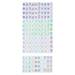 160 Fichas de Mahjong de Melamina Estilo Americano, de Lujo, Modernas y Lindas, de 4 Capas, para Juego y Entretenimiento, Regalo - Product Image 3