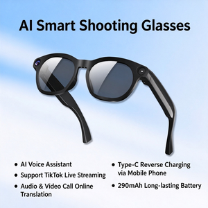 <span class=keywords><strong>Gafas</strong></span> Inteligentes con Cámara IA 2026, Grabación de Video HD de 8MP, Audio, Traducción en Tiempo Real, <span class=keywords><strong>Gafas</strong></span> Inteligentes para Hombre y Mujer CY03 - Product Image 1