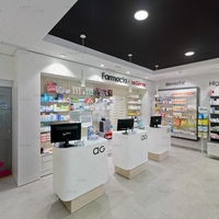 Petite réception moderne personnalisée Spa Salon de beauté Réception Magasin de détail médical Comptoir de bureau d'hôpital