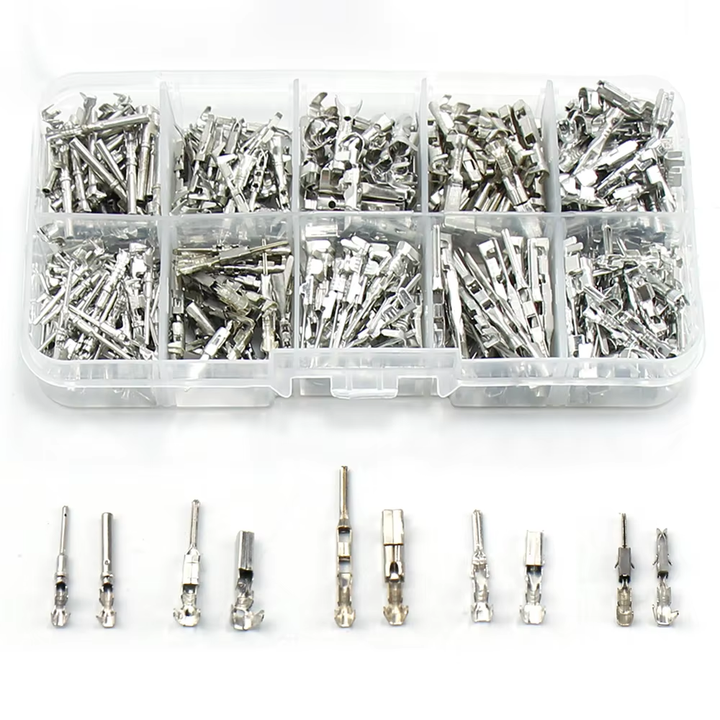 380 Pcs Automotive Terminals for Car Truck 1.0/ 1.5/ 1.8 Mm Male Female ...