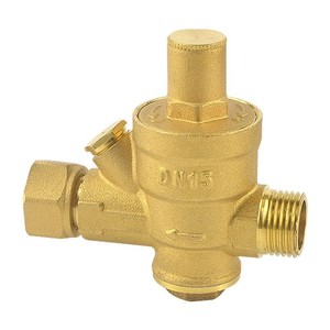 Vanne de réduction de pression réglable en laiton, 1,5 bar, filetage externe, pour chauffe-eau et purificateur - Product Image 1