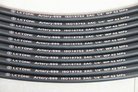 1 1/4 pouces 32mm vapeur haute température pression tuyau d'air fil d'acier hydraulique en caoutchouc 63mpa Flexible