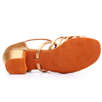 Chaussures de danse en satin pour femmes pour salle de bal Latin & Salsa Enfant & Fille dans le ton de la peau pour danseurs et interprètes