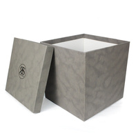 Caja de Papel Rígido Plegable de Lujo Moderna y Reciclable para Velas, de 2 Piezas, con Tapa y Base, Recubrimiento UV, Laminación Brillante, Grabado en Relieve, Personalizable