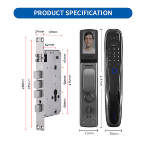 OYO Smart Home Waterproof blocco elettrico automatico catenaccio <span class=keywords><strong>serratura</strong></span> esterna <span class=keywords><strong>serratura</strong></span> esterna con fotocamera Smart <span class=keywords><strong>serratura</strong></span> maniglia senza chiave - Product Image 5