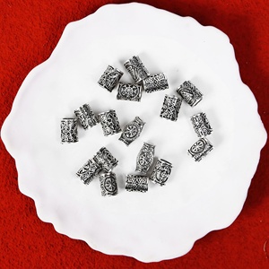 <span class=keywords><strong>Peluca</strong></span> de runas vikingas nórdicas con mangas Vintage Thor Myth, trenza sucia, aleación decorativa, cuentas con agujeros grandes, herramienta de extensión de cabello - Product Image 3