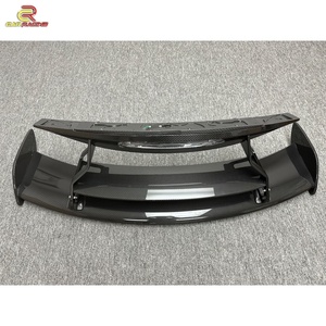 Black Series Style Dry Carbon Fiber <b>Rear</b> <b>Spoiler</b> for Mercedes Benz AMG GT GTC GTS 2015-2019 <b>Rear</b> Wing Carbon Car Parts - Product Image 5