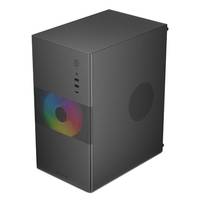 Boîtier d'ordinateur de bureau MATX à flux d'air puissant, tour PC OEM SPCC, vente en gros de boîtiers PC pour ordinateur