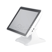 Système de point de vente tablette JSJ65 WiFi 6 Bluetooth 5.2 NFC Écran tactile capacitif 15 pouces POS Double OS Windows Android Best Seller