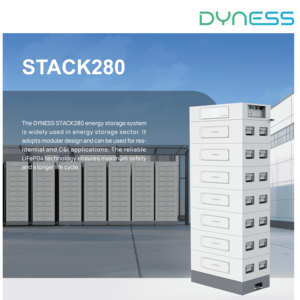 Dyness Yüksek Voltaj 51.2v 30kwh 60kwh Stack280 Lityum Pil Ev Güneş Enerjisi Depolama Sistemi 50kwh Stack Lifepo4 Pil - Product Image 2