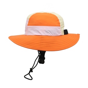 Custom High Quality Quick Dry Polyester Mix Color Safety Chin Strap Adjustable Unisex Waterproof Surf <b>Bucket</b> <b>Hat</b> <b>With</b> <b>String</b> - Product Image 2