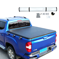 Couverture de benne souple enroulable Benext, imperméable, sans perçage, pour F-150 Hilux Revo Dmax Ranger BT-50 Navara Changan F70