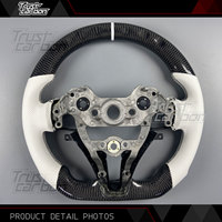 Volant en fibre de carbone personnalisé pour Hyundai Elantra N, i30 N, i20 N, série N – Accessoires intérieurs au design sportif
