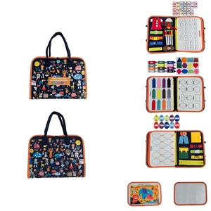 Livre sensoriel en tissu 3D pour enfants autistes, impression personnalisée d'animaux, tissu doux froissé, toucher sensoriel, <span class=keywords><strong>ferme</strong></span> pour bébés, éducatif 3+ - Product Image 4