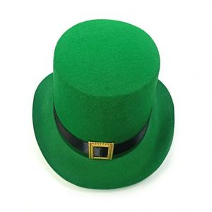 Sombrero de Papel Verde con Forma de Trébol para el Día de San Patricio, Festival Irlandés, Carnaval, Trébol de Tres Hojas 2024 - Product Image 4