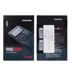 M2 2280 SSD 500GB 1TB <span class=keywords><strong>980</strong></span> Pro ฮาร์ดดิสก์แบบแข็งภายใน500GB PCIe Gen 4.0x4 NVMe สำหรับเดสก์ท็อป990 2TB 970 <span class=keywords><strong>EVO</strong></span> <span class=keywords><strong>PLUS</strong></span> ของแท้