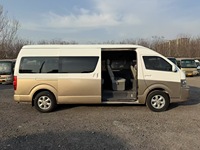 En stock, minibus de type Hiace LHD, marque chinoise, 18 places, diesel, toit haut, prêt à être expédié vers les pays africains