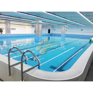 Construcción rápida Competencia adecuada Piscina Interior y exterior Hogar Prefabricado Zn-Al-Mg Productos de piscina de acero - Product Image 4