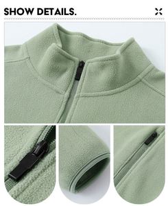 Sudadera gruesa de cuello alto para hombre 2025 al por mayor, sudadera polar con cremallera y capucha de punto para hombre - Product Image 2