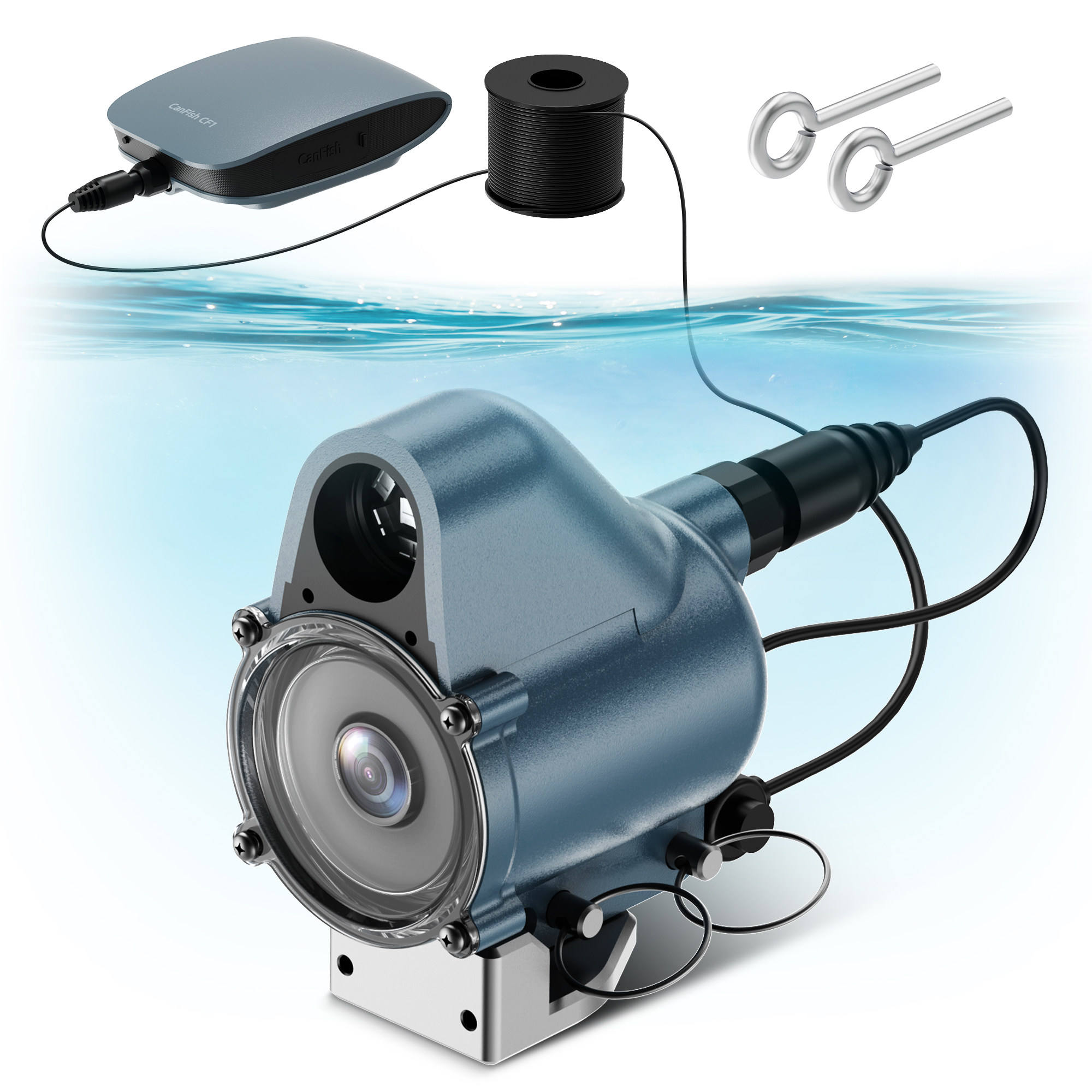 Bleu profond - Modèle 2025 - Rappel de pêche