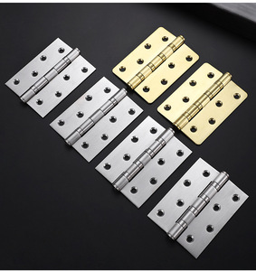 บานพับเลื่อนสแตนเลส 4x3x2.0 มม. สำหรับประตูและหน้าต่างห้องครัว ดีไซน์หนาพิเศษป้องกันการโจรกรรม สไตล์โมเดิร์น ติดตั้งง่าย - Product Image 6