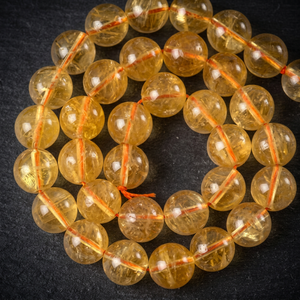 Round Citrine Beads Wholesale Sejal Creation Brand Model Round Citrine Beads - Product Image 2