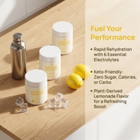 Poudre de mélange de boissons électrolytiques Qbioflex OEM/ODM pour l'hydratation et le soutien électrolytique, idéale pour les femmes et les hommes sportifs