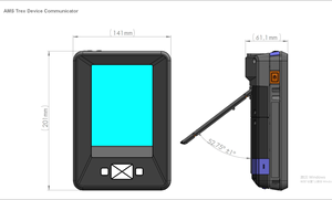 Comunicador de Campo Rosemounte HART 475 Original 100% Nuevo de Alemania, Comunicador para Ocasiones Exigentes, Inalámbrico Hart Provi - Product Image 5