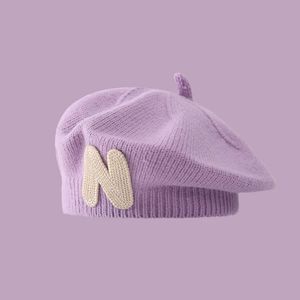 <span class=keywords><strong>Gorro</strong></span> de Punto para Bebé, Estilo Occidental, para Otoño e <span class=keywords><strong>Invierno</strong></span>, <span class=keywords><strong>Gorro</strong></span> de Lana para Niña - Product Image 4
