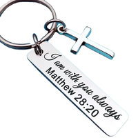 Porte-clés en métal pour papa en acier inoxydable avec impression laser Personnalité Drive Safe Porte-clés avec étiquette nominative personnalisée en argent