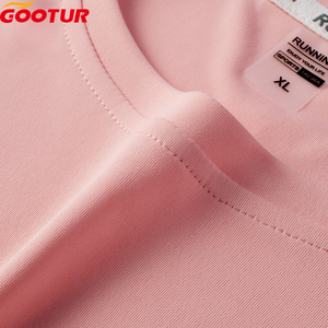 सांस लेने योग्य त्वरित-शुष्क कपड़े 120 जी ग्रीष्मकालीन पसीना-विकिंग कपड़े पूरे पॉलिएस्टर कैजुअल टी-शर्ट बनियान चल रहा है - Product Image 4