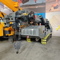 Grue araignée Jiusheng de haute qualité pour la manutention sécurisée des matériaux dans les espaces étroits, installation de vitrages, travaux de toiture, ponts et usines