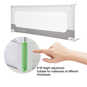 Hauteur bébé lit Rail <span class=keywords><strong>garde</strong></span> hauteur réglable Anti-collision <span class=keywords><strong>garde</strong></span>-<span class=keywords><strong>corps</strong></span> enfants lit clôture lit général doux porte berceau Rail - Product Image 4