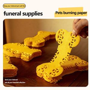 FYC Pet cartamoneta per funerali e culto a forma di animale 17x9cm usa e getta all'aperto bruciando <span class=keywords><strong>note</strong></span> Commemorative per cani/gatti - Product Image 5