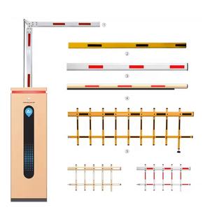 Toptan fabrika fiyat güvenlik otomatik park DC24V 3-6m teleskopik kol ile fırçasız Motor yol trafik bom bariyer kapısı - Product Image 5