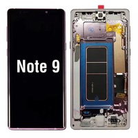 Écrans OLED LCD d'origine pour Sam NOTE 9 N9600 N960F avec cadre, écran tactile, assemblage du numériseur, pièces de rechange complètes pour téléphone