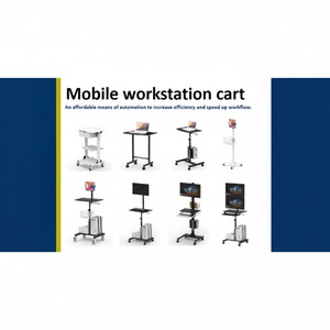 รถเข็นแล็ปท็อปอุตสาหกรรมปรับได้ - Product Image 1